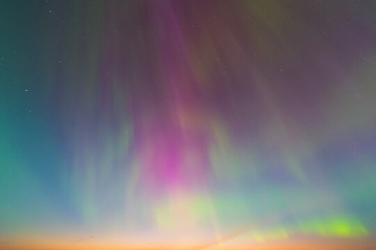 Saskatchewan Sky Alive with Auroras