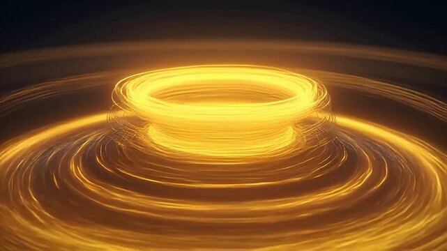 Abstract glowing spiral pattern ideal for corporate presentations and B2B marketing