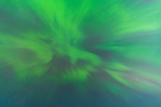 Starlight Through the Aurora Borealis