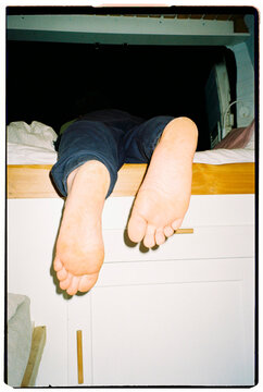 Feet Dangling Relaxation