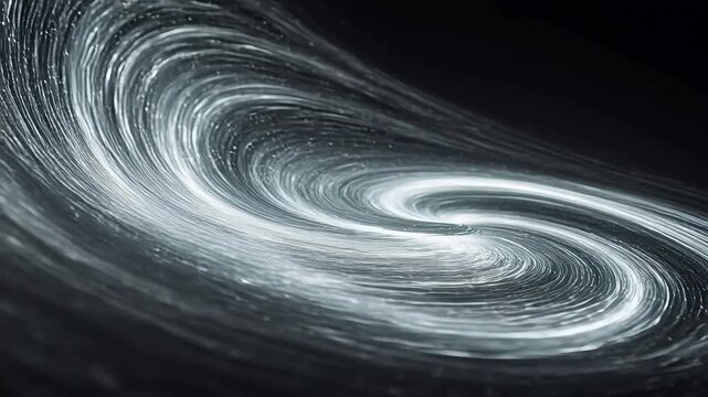 Abstract spiral light pattern symbolizing growth and future success