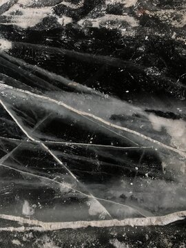 Frozen river