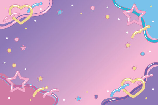 シティポップ フレーム 背景 壁紙 ベクター イラスト レトロ