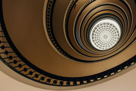 Spiral Staircase Interior View