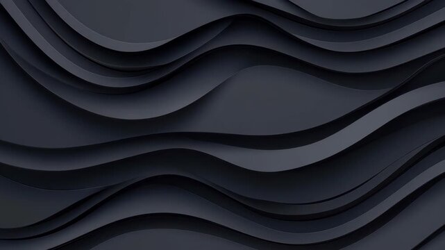 Abstract Wave Pattern: A captivating abstract composition of dark wave patterns creates a sense of depth, movement, and elegance. perfect for graphic design use.