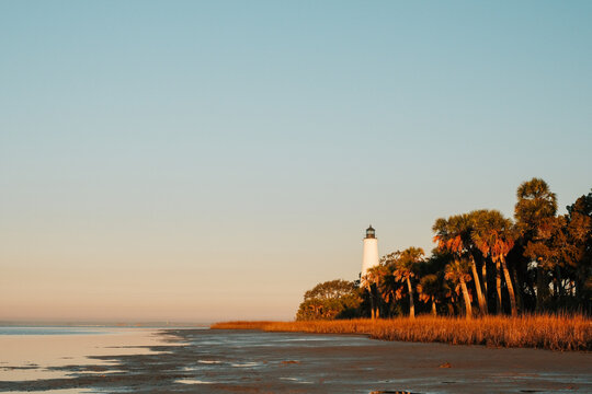 St Marks Refuge Beach and Lighthouse Florida