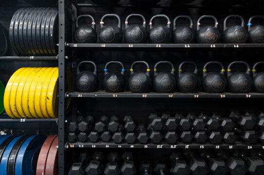 Fitness equipment kettle bell 