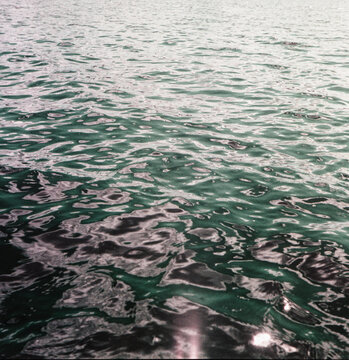 River water on creative film