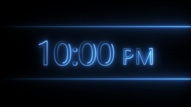 10:00 pm text animation background. and creating a stunning text animation.