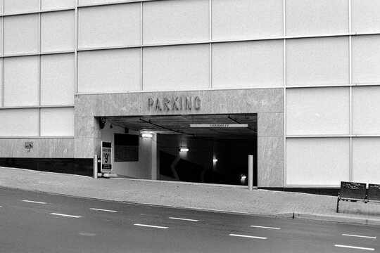 Parking Garage Entrance