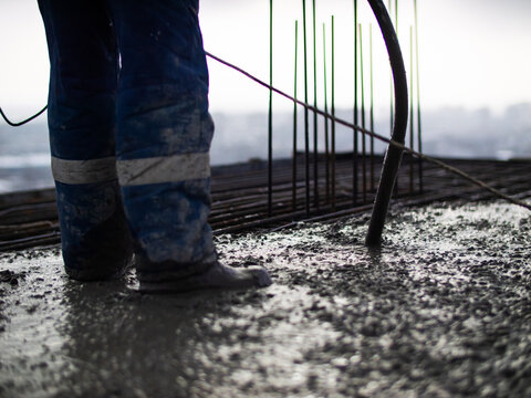 Concrete Vibration Process