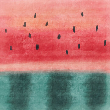 Abstract watermelon texture illustration