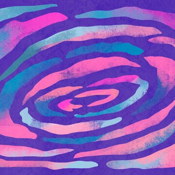 fantasy background with clouds flowing towards the center