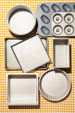 Worn baking pans