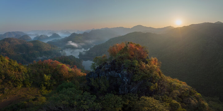 Sunrise Over Ban Viet Lake