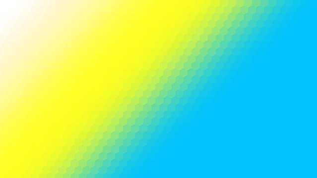 background design with light blue and light green gradient hexagon pattern surface. diagonal gradient background