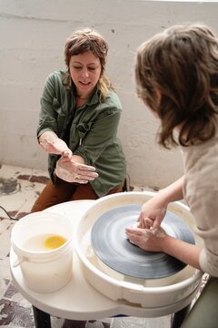Kids and Teens Ceramic Studio Class
