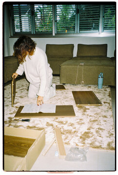 Assembling Furniture at Home