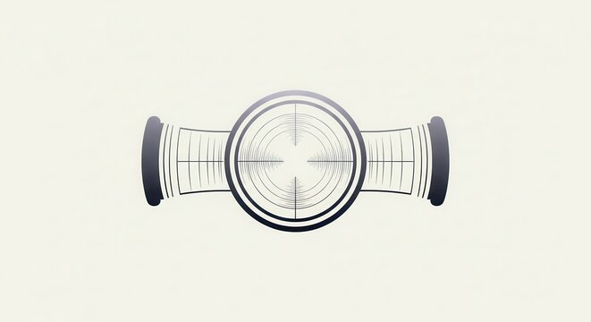 Strategic optical targeting mechanism with convergent visual range indication