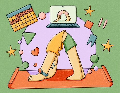 Online yoga