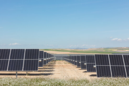 Solar photovoltaic power plant