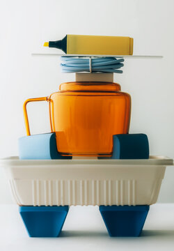 Unusual arty composition