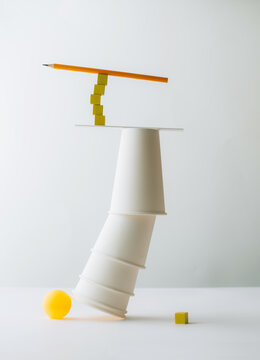 Stylish arrangement of random items