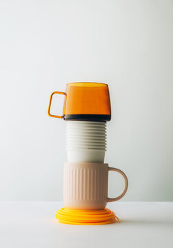 Stylish arrangement of random items