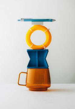 Stylish arrangement of random items