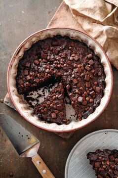 Zucchini Chocolate Brownie