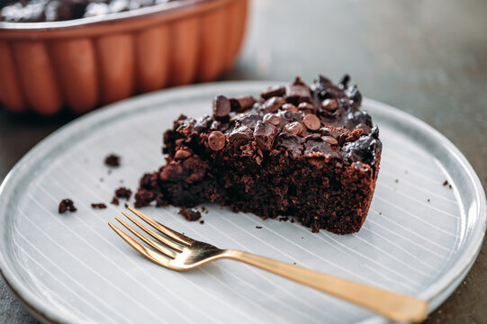 Zucchini Chocolate Brownie