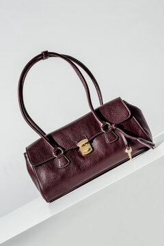 Burgundy bag