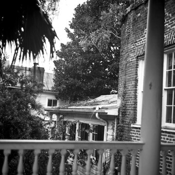 Hurricane Ian from the porch.