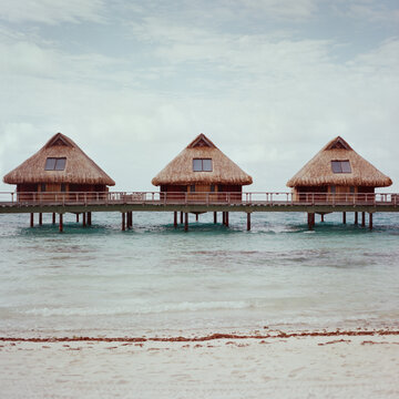 Over-water villas