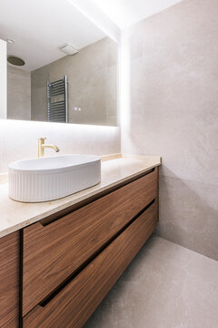 Stone Bathroom Vanity Design