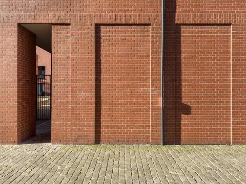 bricks and cobblestones