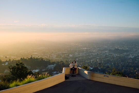 LA View From a Hilltop