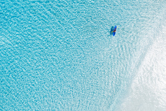 Man on Kayak on Cape Le Grand Beach