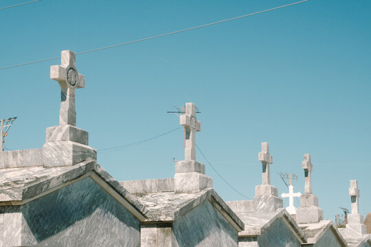 Above Ground Tombs St Roch Cemetery New Orleans