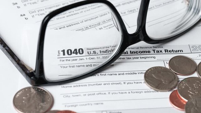 1040 Federal Income Tax Return IRS Filing