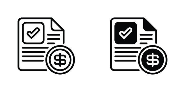 Subscription Plan Vector Line Icon for E-Learning and Business