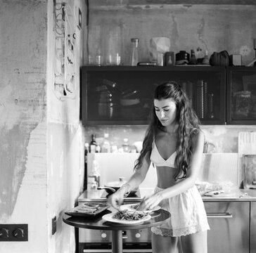 Morning Ritual in Minimal Apartment