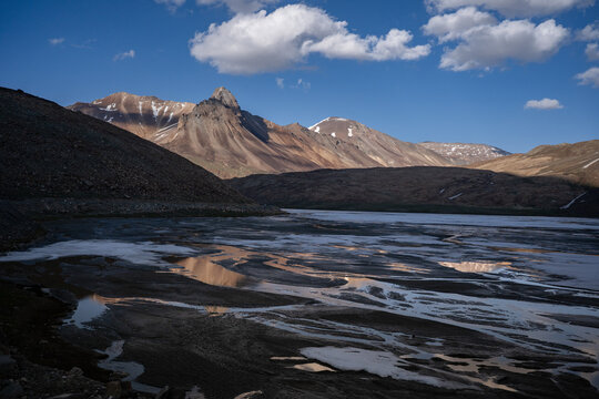 Melting Glacier Lake