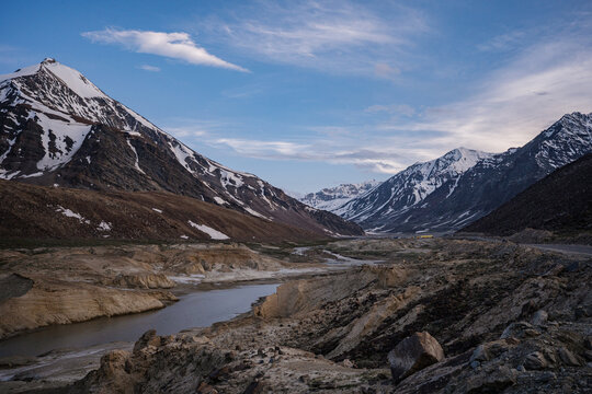 Melting Glacier Lake