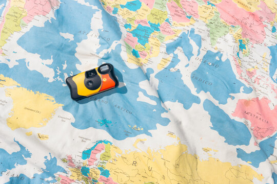 Disposable camera travel summer vacations