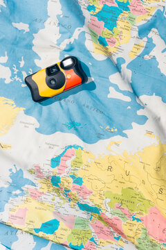 Disposable camera travel summer vacations