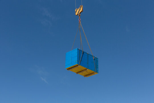 A crane lifting a load