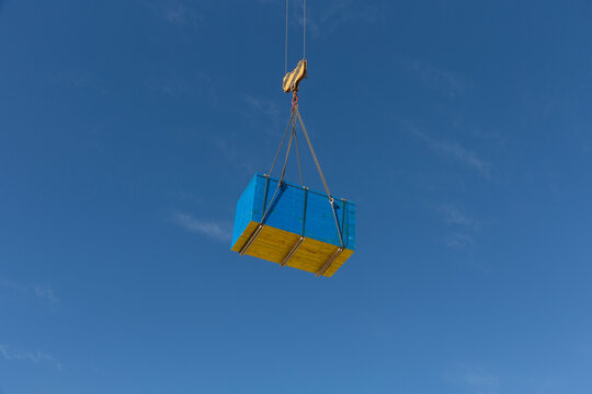 A crane lifting a load