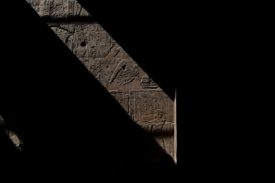 Carvings at Karnak Temple, Luxor, Egypt