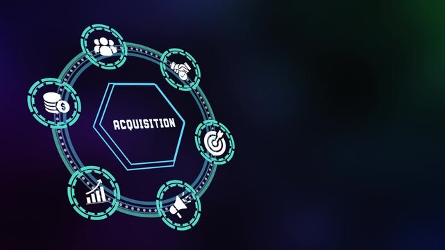 New customer acquisition strategy and lead generation process for business development and market share expansion.